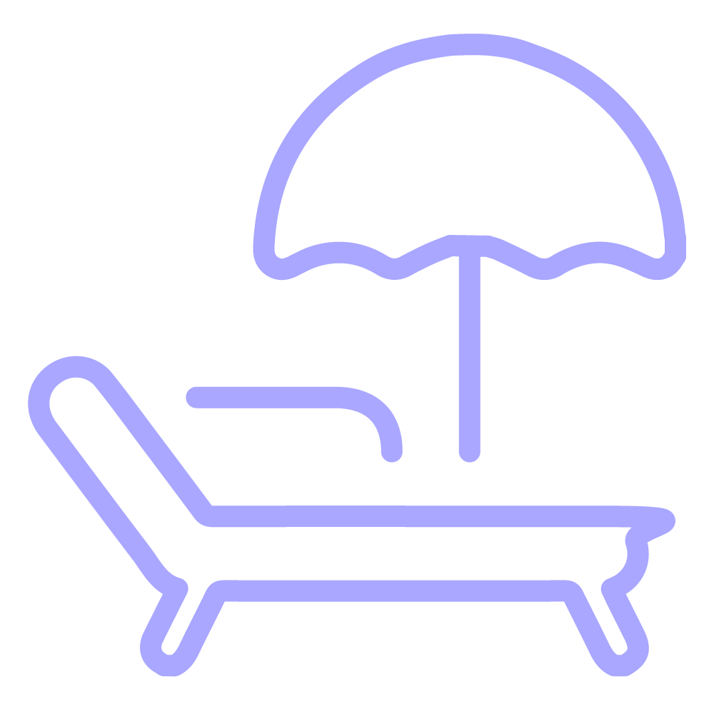 icon sunbed